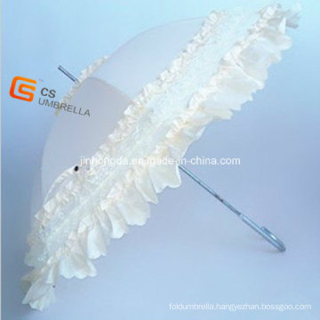 White Color Princess Lace Umbrella (YS-1019A)